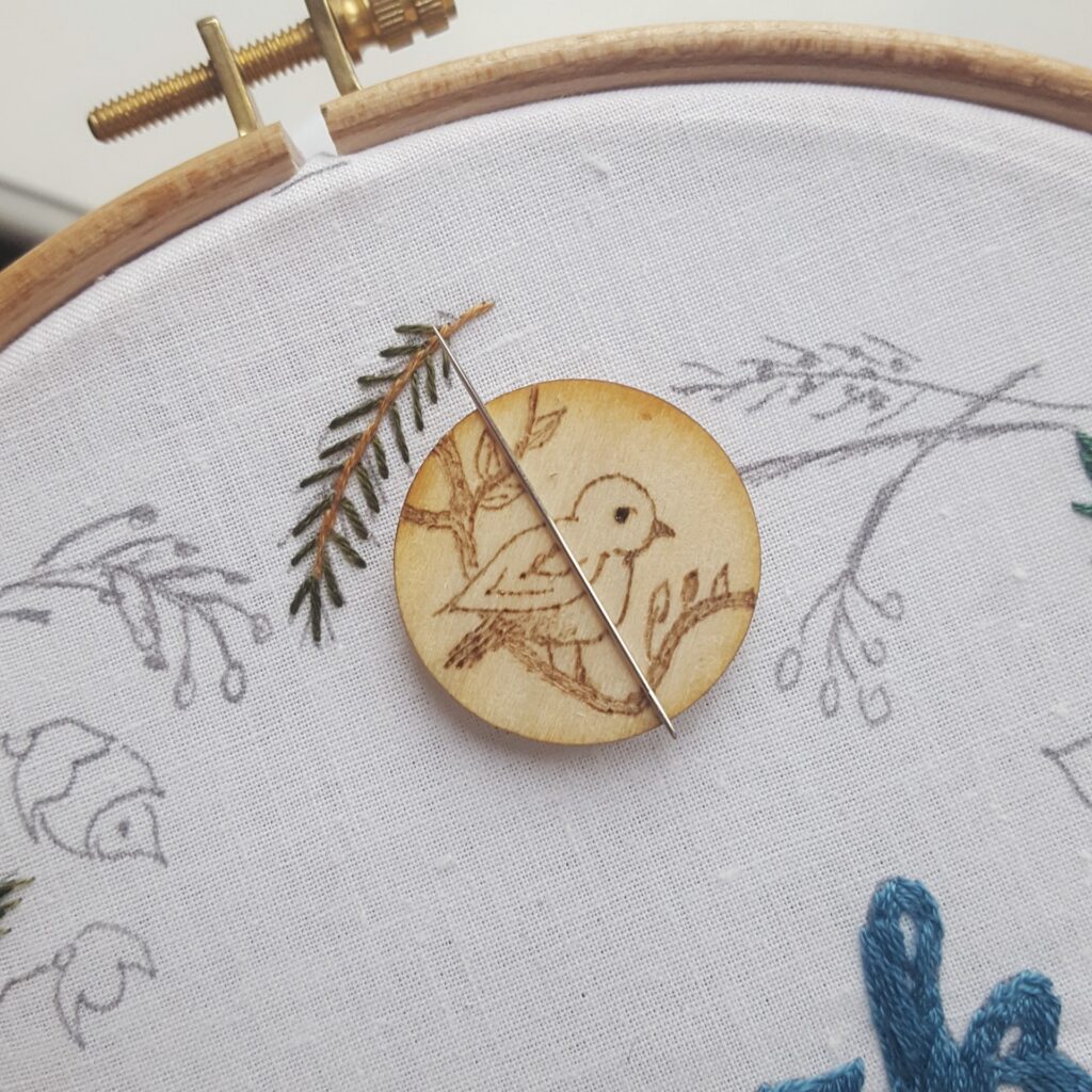 needle minder ptak